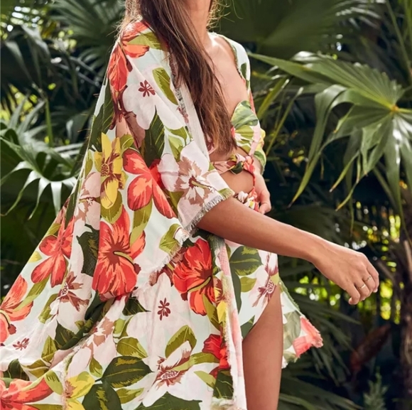 New Swimwear and Cover up Set - Picture 2 of 6